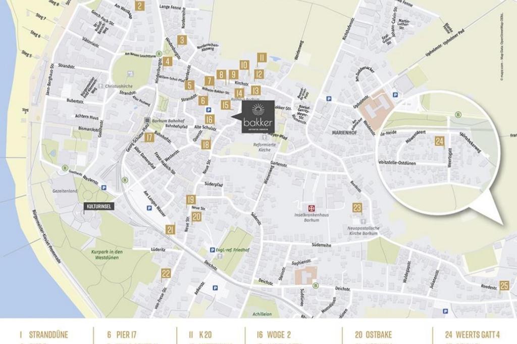 Logierhaus K15 Appartement 11 Plus 博尔库姆 外观 照片